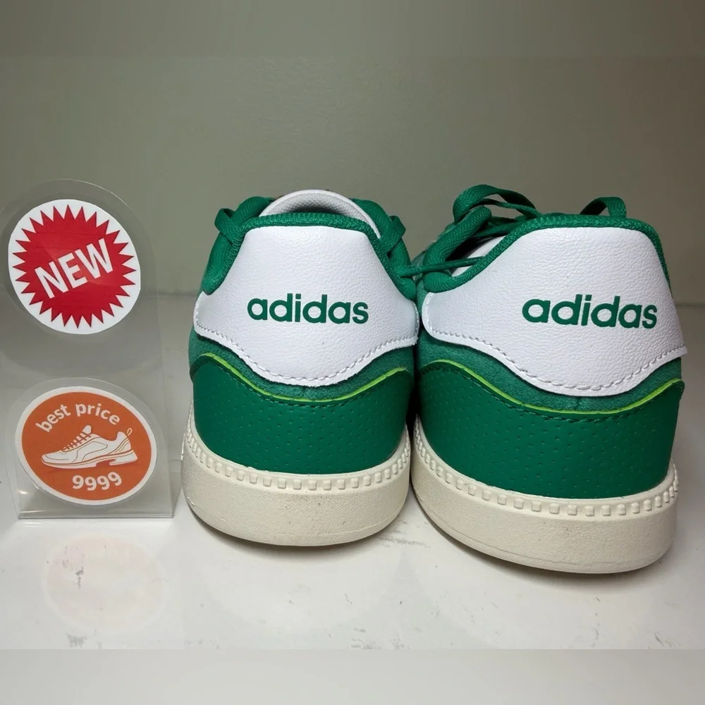 adidas - Size 8 - Women's Breaknet Sleek Shoes Green JH6896 - New - Picture 7 of 12